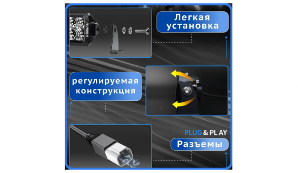 Aurora светодиодная балка модель комбинированного диапазона света Aurora светодиодная балка модель комбинированного диапазона света